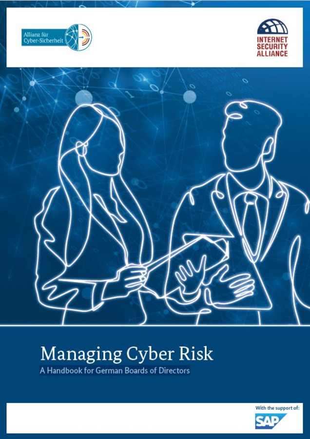 Titelbild „Managing Cyber Risk“